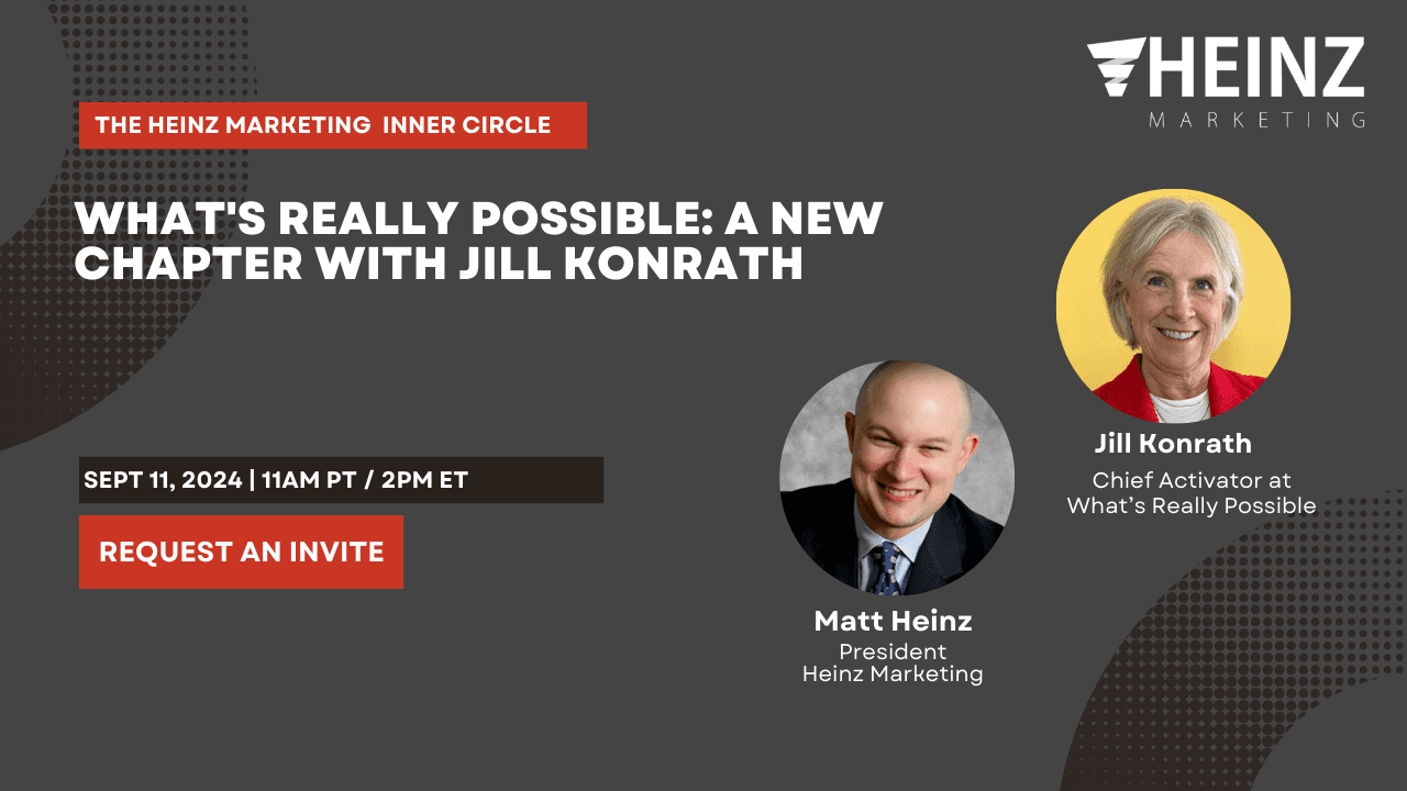INNER CIRCLE:  What’s Really Possible: A New Chapter with Jill Konrath